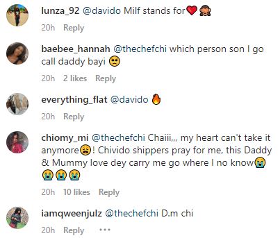 What do you mean- Reactions over Davido’s salacious comment to Chioma