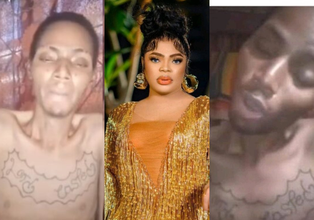 ‘Stop calling my name – Bobrisky replies man who contracted HIV from tattooing his face; spills more details